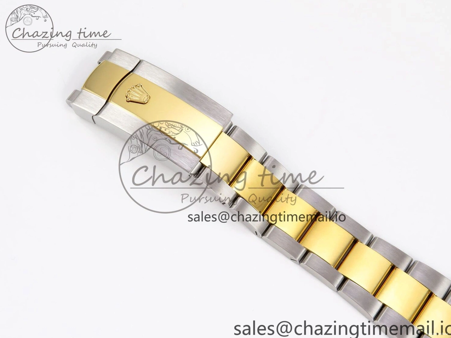 0117 DateJust 41 SS YG ARF 1:1 Best Edition 904L Steel White MOP Dial on Oyster Bracelet SH Sporty 1257